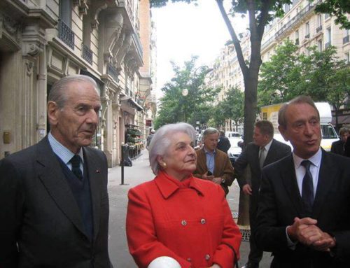 Hommage du Maire de Paris, Bertrand Delanöe, à Pierre Brossolette, le 25 juin 2013