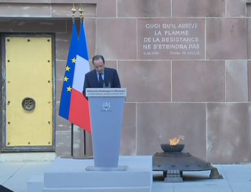 Le discours en hommage aux Résistants, Mont Valérien – 21 février 2014