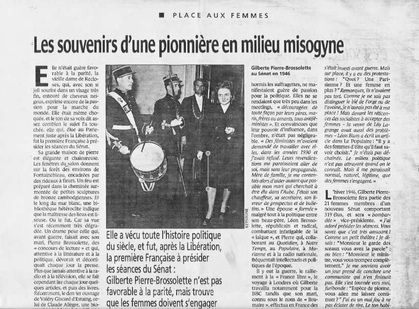 Gilberte Brossolette Les Souvenirs D Une Pionniere En Milieu Misogyne Pierre Brossolette Gilberte Brossolette Les Souvenirs D Une Pionniere En Milieu Misogyne Pierre Brossolette